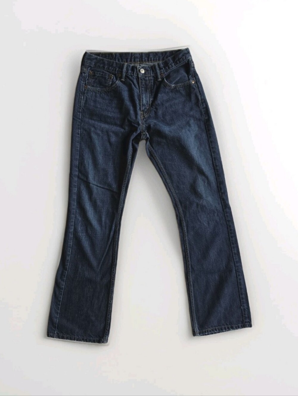 Levis Jeans 527 Mens 32x32  BootCut  Blue  Denim EUC